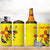 New Mexico Zia Symbol Fish Hook 4 in 1 Can Cooler Tumbler Torn Fishing Graphic and Custom Name Design - Wonder Print Shop