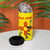 New Mexico Zia Symbol Fish Hook 4 in 1 Can Cooler Tumbler Torn Fishing Graphic and Custom Name Design - Wonder Print Shop