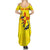 New Mexico Zia Symbol Fish Hook Family Matching Summer Maxi Dress and Hawaiian Shirt Torn Fishing Graphic and Custom Name Design - Wonder Print Shop