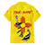 New Mexico Zia Symbol Fish Hook Hawaiian Shirt Torn Fishing Graphic and Custom Name Design - Wonder Print Shop