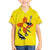 New Mexico Zia Symbol Fish Hook Kid Hawaiian Shirt Torn Fishing Graphic and Custom Name Design - Wonder Print Shop