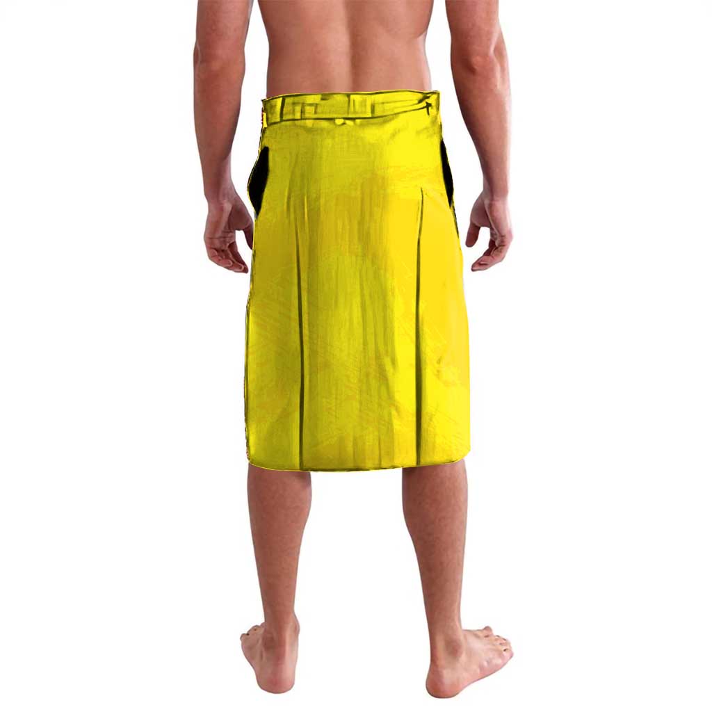 New Mexico Zia Symbol Fish Hook Lavalava Torn Fishing Graphic and Custom Name Design - Wonder Print Shop