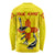 New Mexico Zia Symbol Fish Hook Long Sleeve Shirt Torn Fishing Graphic and Custom Name Design - Wonder Print Shop