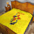 New Mexico Zia Symbol Fish Hook Quilt Torn Fishing Graphic and Custom Name Design - Wonder Print Shop