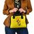 New Mexico Zia Symbol Fish Hook Shoulder Handbag Torn Fishing Graphic and Custom Name Design - Wonder Print Shop
