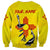 New Mexico Zia Symbol Fish Hook Sweatshirt Torn Fishing Graphic and Custom Name Design - Wonder Print Shop