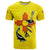 New Mexico Zia Symbol Fish Hook T Shirt Torn Fishing Graphic and Custom Name Design - Wonder Print Shop