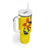 New Mexico Zia Symbol Fish Hook Tumbler With Handle Torn Fishing Graphic and Custom Name Design - Wonder Print Shop