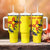 New Mexico Zia Symbol Fish Hook Tumbler With Handle Torn Fishing Graphic and Custom Name Design - Wonder Print Shop