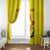 New Mexico Zia Symbol Fish Hook Window Curtain Torn Fishing Graphic and Custom Name Design - Wonder Print Shop