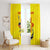 New Mexico Zia Symbol Fish Hook Window Curtain Torn Fishing Graphic and Custom Name Design - Wonder Print Shop