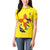 New Mexico Zia Symbol Fish Hook Women Polo Shirt Torn Fishing Graphic and Custom Name Design - Wonder Print Shop