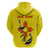 New Mexico Zia Symbol Fish Hook Zip Hoodie Torn Fishing Graphic and Custom Name Design - Wonder Print Shop