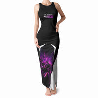 Electric Motorsport Racing Tank Maxi Dress Futuristic Neon Formula Race Car Skyline Art
