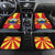 Macedonia Car Mats with National Emblem and Sunburst Flag Design - Wonder Print Shop