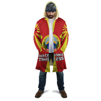 Macedonia Cloak with National Emblem and Sunburst Flag Design - Wonder Print Shop