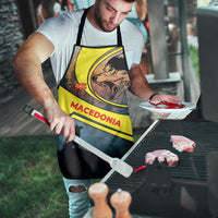 Macedonia Apron with Forest Wolf and Sunset Silhouette Design - Wonder Print Shop