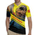 Macedonia Rugby Jersey with Forest Wolf and Sunset Silhouette Design - Wonder Print Shop