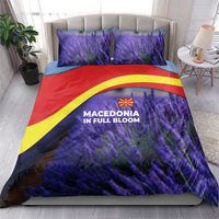 Macedonia Bedding Set with Lavender Field and Bloom Curve Design - Wonder Print Shop