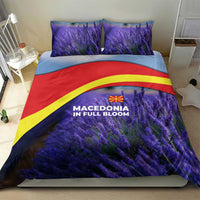 Macedonia Bedding Set with Lavender Field and Bloom Curve Design - Wonder Print Shop