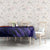 Macedonia Tablecloth with Lavender Field and Bloom Curve Design - Wonder Print Shop