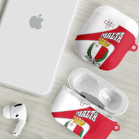 Malta AirPods Case with Coat of Arms and Island Map Design - Wonder Print Shop