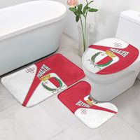 Malta Bathroom Set with Coat of Arms and Island Map Design - Wonder Print Shop