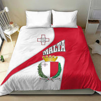 Malta Bedding Set with Coat of Arms and Island Map Design - Wonder Print Shop