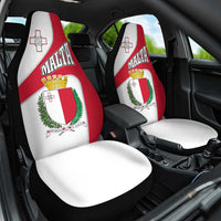 Malta Car Seat Cover with Coat of Arms and Island Map Design - Wonder Print Shop