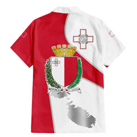 Malta Family Matching Mermaid Dress and Hawaiian Shirt with Coat of Arms and Island Map Design - Wonder Print Shop