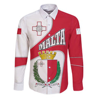 Malta Family Matching Short Sleeve Bodycon Dress and Hawaiian Shirt with Coat of Arms and Island Map Design - Wonder Print Shop