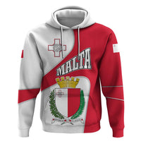 Malta Hoodie with Coat of Arms and Island Map Design - Wonder Print Shop