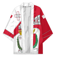 Malta Kimono with Coat of Arms and Island Map Design - Wonder Print Shop