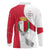 Malta Long Sleeve Polo Shirt with Coat of Arms and Island Map Design - Wonder Print Shop