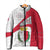 Malta Padded Jacket with Coat of Arms and Island Map Design - Wonder Print Shop