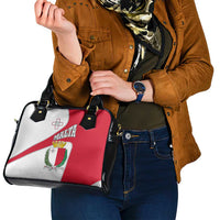 Malta Shoulder Handbag with Coat of Arms and Island Map Design - Wonder Print Shop