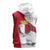 Malta Sleeveless Zip Hoodie with Coat of Arms and Island Map Design - Wonder Print Shop