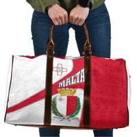 Malta Travel Bag with Coat of Arms and Island Map Design - Wonder Print Shop