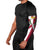 Malta Arm Sleeves with Red White Crossburst Design - Wonder Print Shop