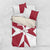 Malta Bedding Set with Red White Crossburst Design - Wonder Print Shop