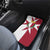 Malta Car Mats with Red White Crossburst Design - Wonder Print Shop