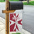 Malta Garden Flag with Red White Crossburst Design - Wonder Print Shop