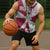 Malta Sleeveless Hoodie with Red White Crossburst Design - Wonder Print Shop