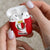 Malta AirPods Case with Red White Swirl Design - Wonder Print Shop