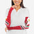Malta Arm Sleeves with Red White Swirl Design - Wonder Print Shop