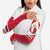 Malta Arm Sleeves with Red White Swirl Design - Wonder Print Shop