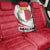 Malta Back Car Seat Cover with Red White Swirl Design - Wonder Print Shop