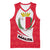 Malta Basketball Jersey with Red White Swirl Design - Wonder Print Shop