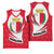 Malta Basketball Jersey with Red White Swirl Design - Wonder Print Shop