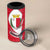 Malta 4 in 1 Can Cooler Tumbler with Red White Swirl Design - Wonder Print Shop